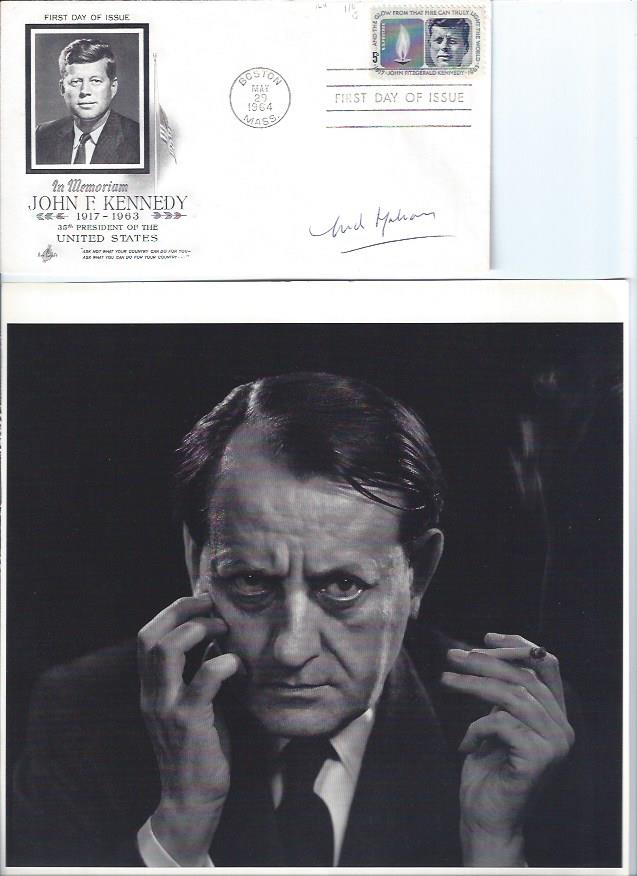 Autographed by Andre MAlraux, JFK First Day Cover 1964 Image for Autographed by Andre MAlraux, JFK First Day Cover 1964